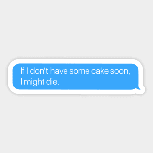 Cake Sticker